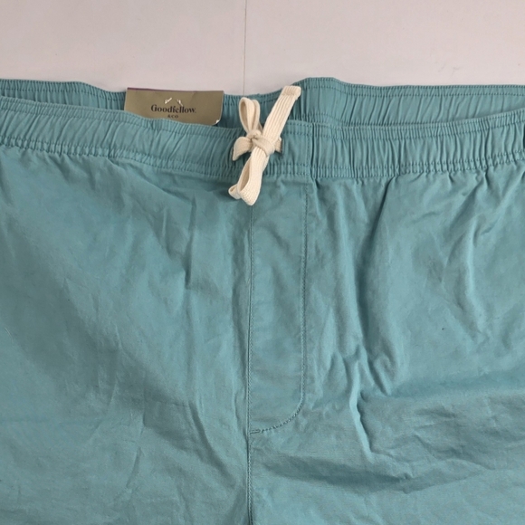 Goodfellow & Co Teal Drawstring Shorts Size XXL NWT - Picture 2 of 11